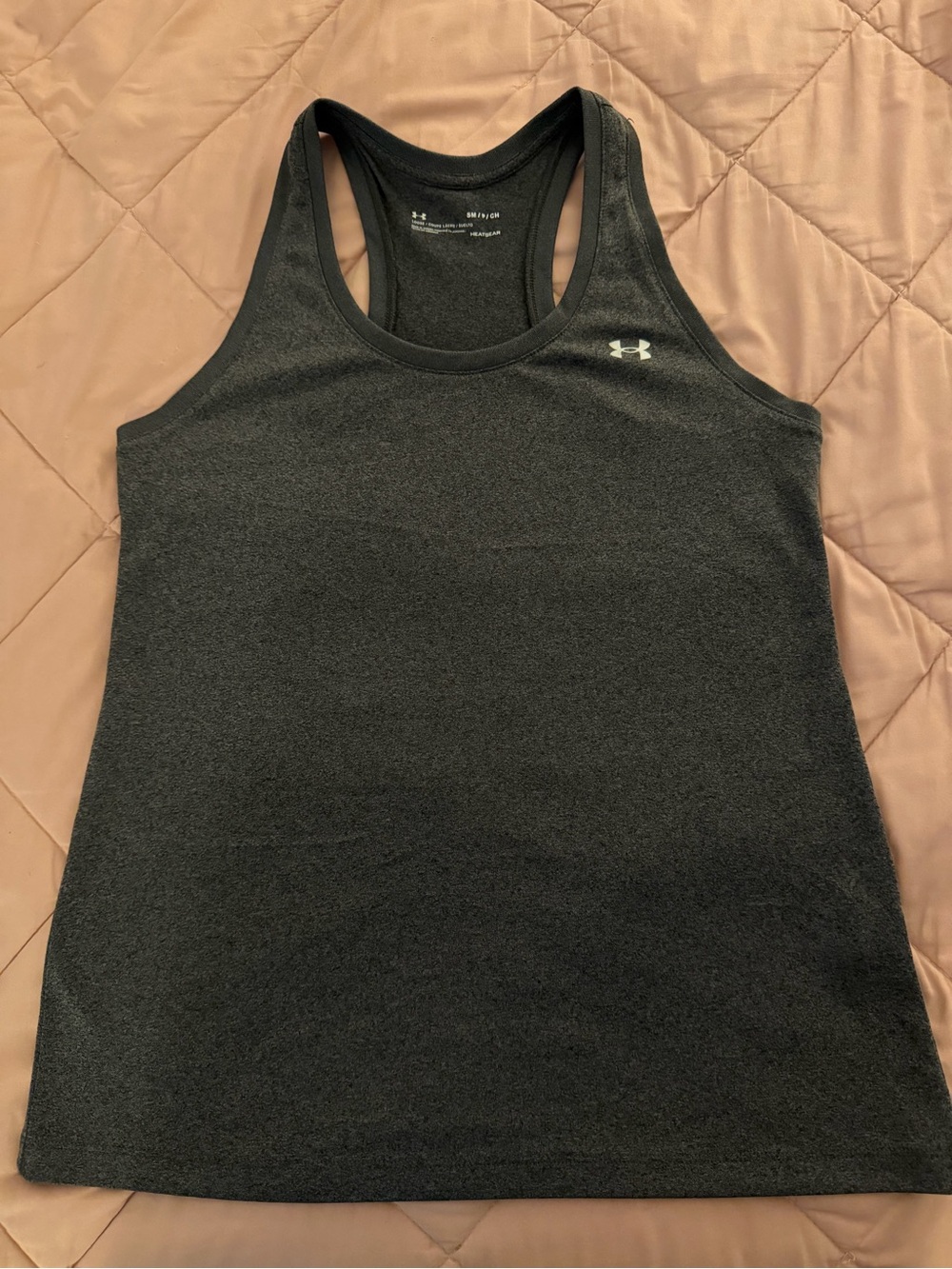 Under Armour Black Racerback Performance Tank Top